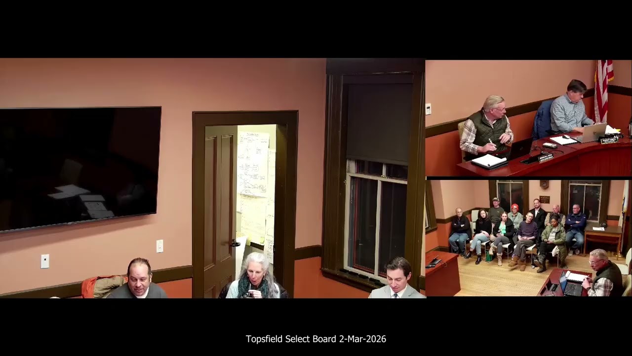 Topsfield Select Board 2-Mar-2026
