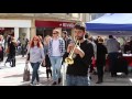Tears In Heaven - Summertime - What A Wonderful World - Busker - Trumpet Player - Bath, UK