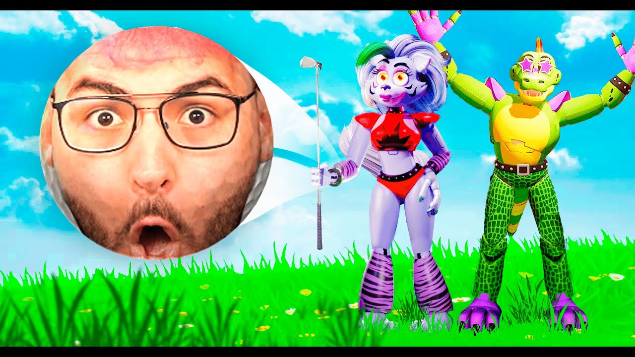 MEINE FREUNDE möchten GOLF SPIELEN!⛳ in FNAF Security Breach… 🧸