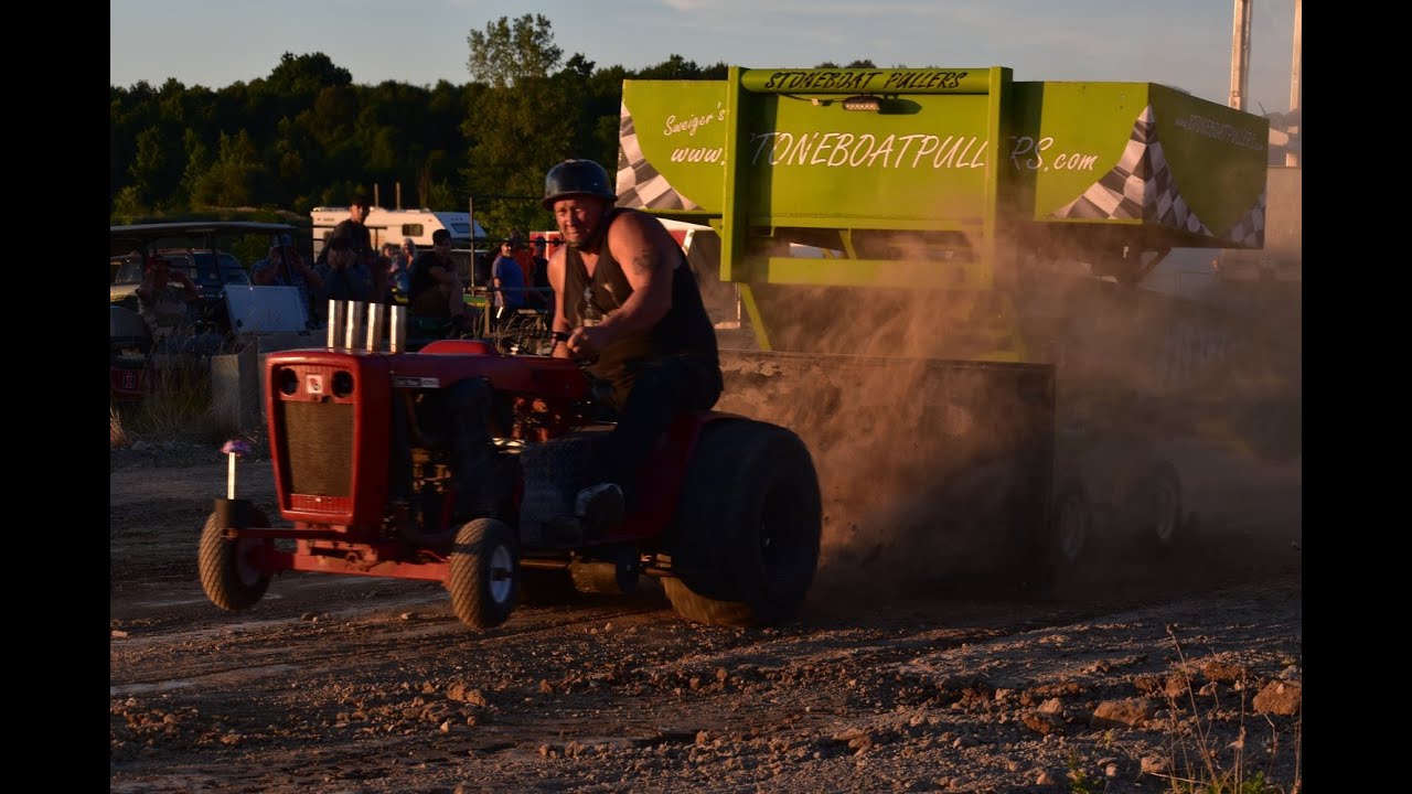 The WAMBO garden tractor pull 2022 YouTube