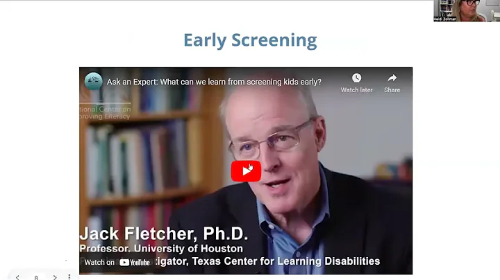Role of  Universal Screen in Preventing Reading Fa...
