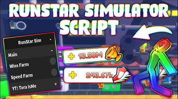 *UPDATED* RunStar Simulator Script (PASTEBIN 2023) (WINS FARM, AUTOFARM, SPEED FARM)