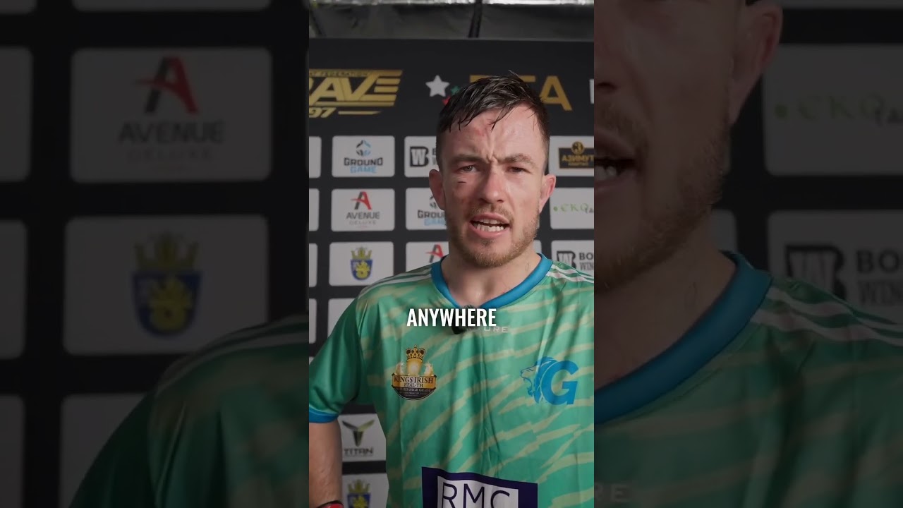 Gerard Burns has his eyes set on Muhammad Mokaev 👀