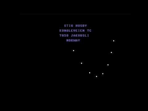 C64 One File Demo: 1988 A Sinus Routine by MRZ