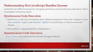 Understanding JavaScript's Async and Promise Queue: Why Your Output Isn't What You Expect