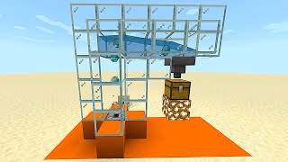 How to Transport Items in Minecraft Automatically! Horizontal & Vertical