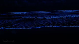 All You Need to Fall Asleep | 24 Hours of Ocean Sounds for Deep Sleep on a Dark at Night