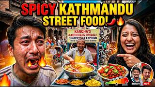 Kathmandu Street Food Spice Challenge! 🌶️🔥 (Extreme Meltdown)