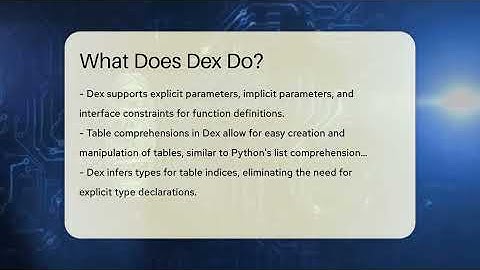 What Does Dex Do? - CryptoBasics360.com