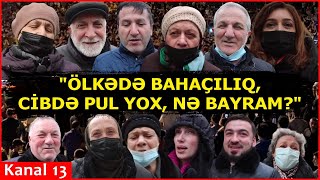 Bayram Ab-Havası Yoxdur, İşsi̇zli̇k, Pulsuzluq, Bahaçiliq, Çox Çəti̇ndi̇r-Bakıda Sorğu