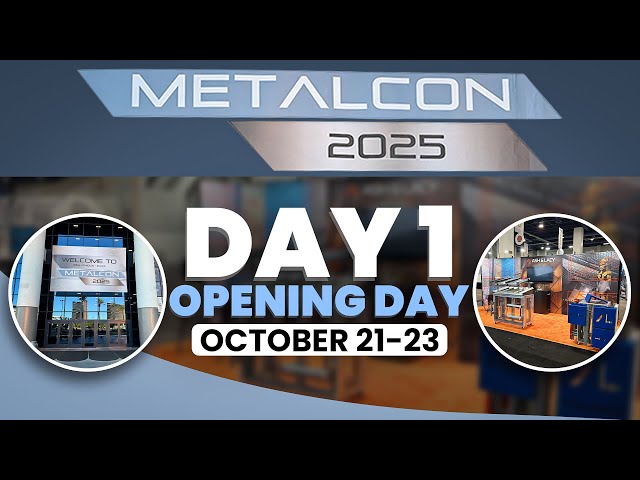 METALCON 2025 | Day 1 Install + Opening Day