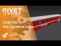 Devblog | Building additional coaches for the Surselva Line for Train Simulator.