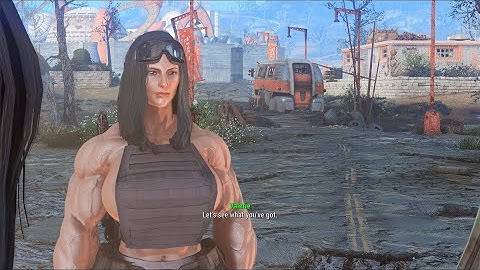 Fallout 4 Muscle Girl Mod - Part 23 | Star Control in Galactic Zone