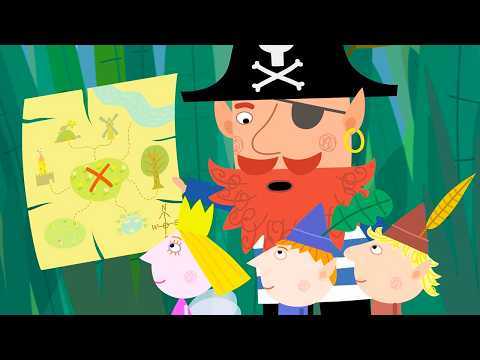 Ben et Holly 🧚 Barbe Rouge le Pirate Elfe! 🎵 Apprendre avec Ben et Holly! | Dessins Animés