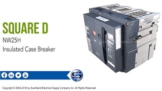 Schneider Electric, Square D, Nw25H, 2500 Amp, 600 Volt, Ul, Insulated Case Circuit Breaker
