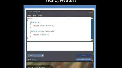 Linden Scripting Language
