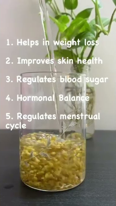 Suprising Health Benefits of Fenugreek Seeds Water