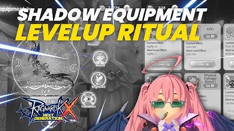 [ROX] MY SHADOW EQUIPMENT LVL 3 TO LVL 4 | SHADOW EQUIPMENT LEVELUP RITUAL