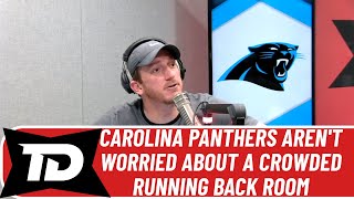 Carolina Panthers are embracing depth in the running back room
