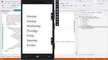 UITableView, ListView, ListBox in C# Windows phone store app Tutorial