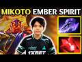 🔥 Mikoto EMBER SPIRIT Mid — Untouchable Gameplay 🔥 Dota 2 Mid