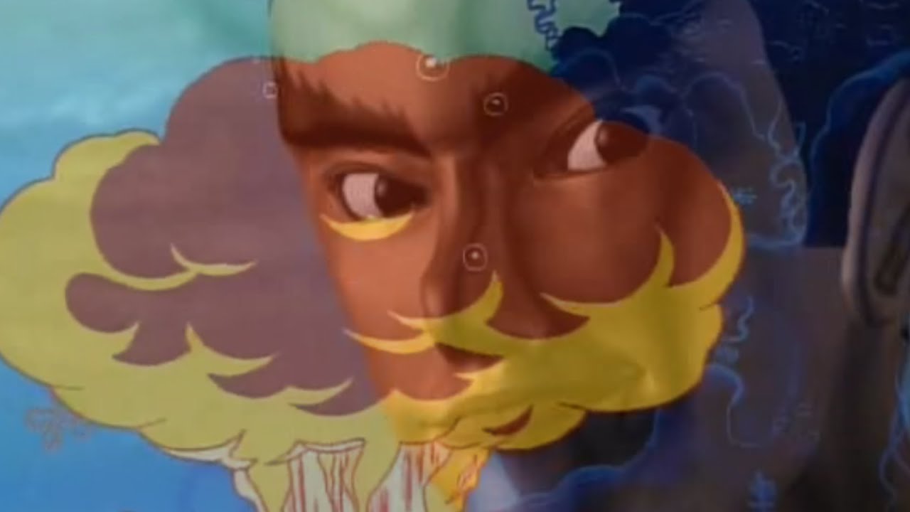 Kazuya throws Squidward off a cliff
