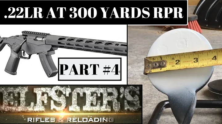 .22LR AT 300 YARDS!!! RUGER PRECISION RIMFIRE REVIEW PART4