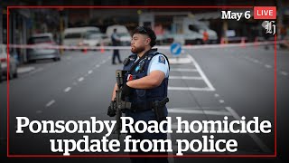 Ponsonby Road homicide update from Police