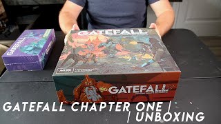 Gatefall Chapter One | Unboxing | Kickstarter