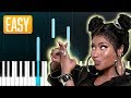 Nicki Minaj - Hard White (100% EASY PIANO TUTORIAL_