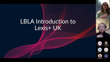 LBLA - Lunch and Learn | Introducing Lexis + UK