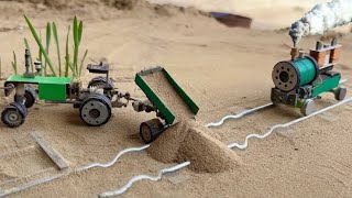 How to make DIY train machine motor in train engine || Science project mini train pat - 3