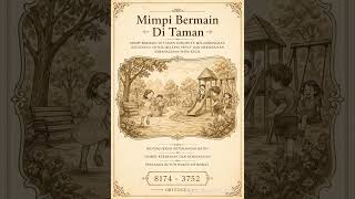 📍ORITOGEL | Arti Mimpi Bermain Di Taman