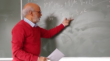 String Theory Lecture - 4 Part - 2/9 by Daya Shankar Kulshreshtha at Univ. of Oldenburg