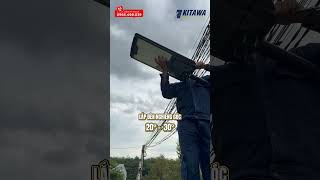 Đèn Đường Liền Thể Năng Lượng Mặt Trời 800W Trang Bị Cảm Biến Tự Động Thông Minh Tiết Kiệm Điện Năng