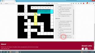 APLIKASI PERMAINAN TEKA TEKI SILANG SEBAGAI ALAT BANTU AJAR SISWA MADRASAH IBTIDAIYAH NEGERI 3 INDRA screenshot 2