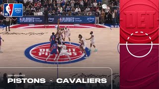 NBA | Detroit Pistons vs. Cleveland Cavaliers Game Highlights | Amazon Prime