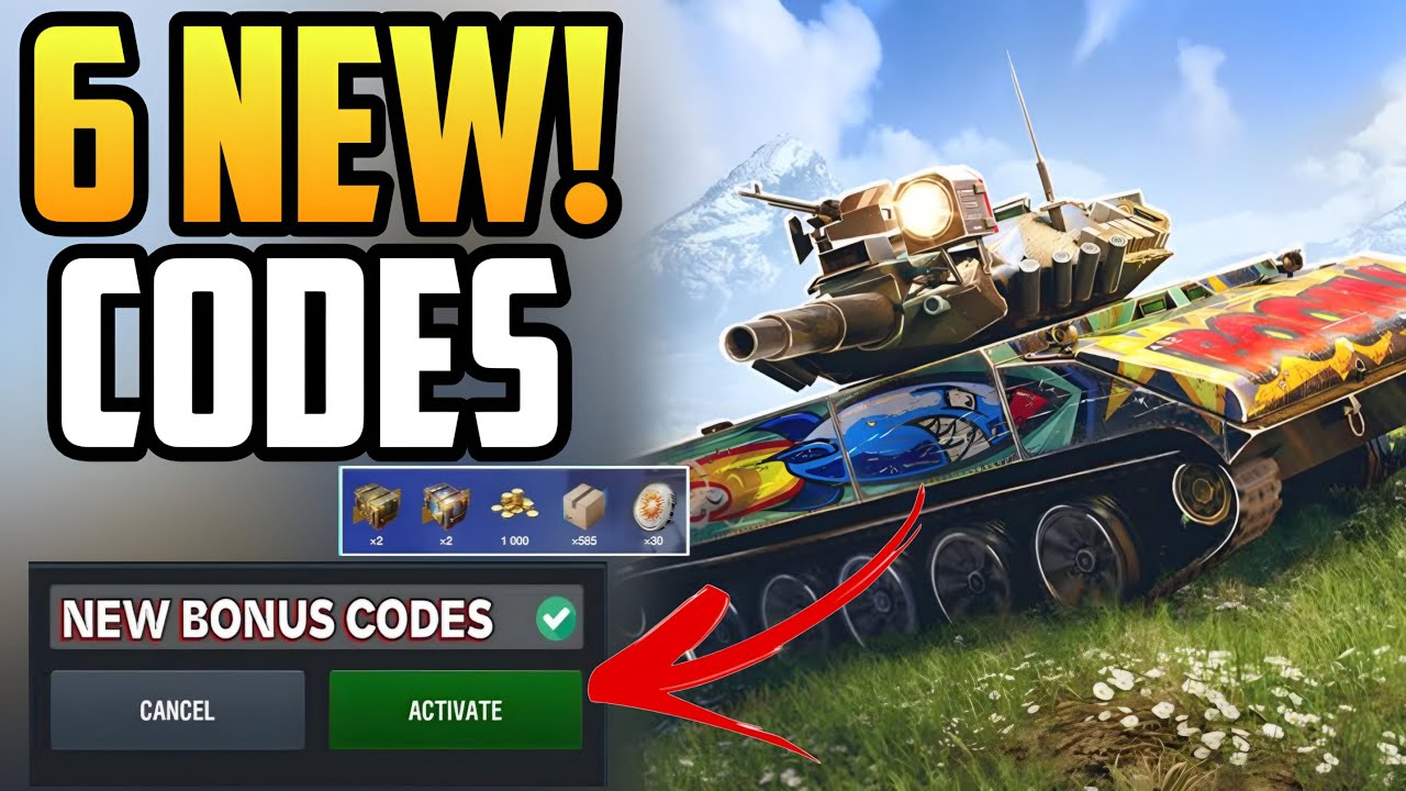 ⚡August! ⚠️WORLD OF TANKS BLITZ CODES 2025 - WORLD OF TANK BLITZ REDEEM CODES 2025
