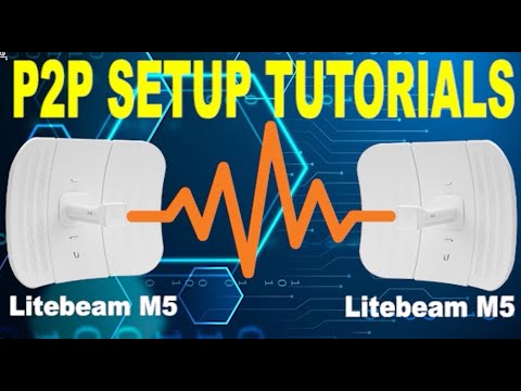 P2P Setup Tutorials Litebeam M5 Ubiquity Antenna ( Tagalog )