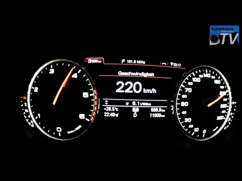 Autobahn Test - Audi A6 2.0TDI (177hp) Multitronic (1080p FULL HD)