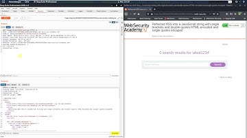 Reflected XSS into a JavaScript string with angle brackets ... (Video solution, Audio)
