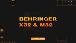 Behringer X32 & M32 + ProPresenter