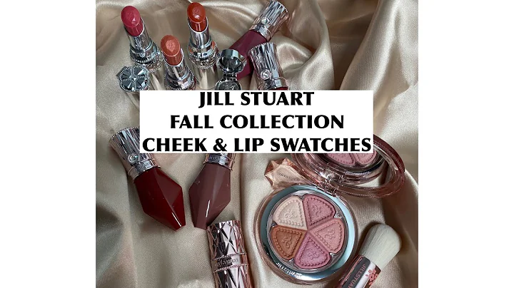 Jill Stuart Fall Collection || Cheek & Lip swatches