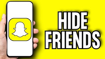How To Hide Friends On Snapchat 2024 (QUICK METHOd)