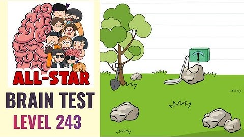 Brain Test All Star Level 243 | Find the treasure | Walkthrough