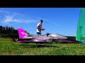 RC JET MEPHISTO UNBELIVABLE RC MANEUVER VECTOR THRUSTED TURBINE MODEL JET