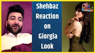 Shehnaaz Gill Brother Shehbaz Badesha Reaction on Giorgia Andriani New Look | TvSamachar24