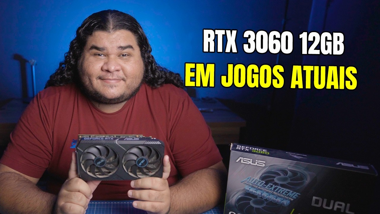 Esse é o desempenho da RTX 3060 12GB EM 2026 | TESTES EM 20+ JOGOS