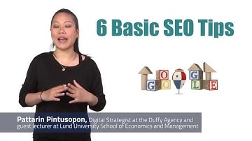 6 Basic SEO Tips