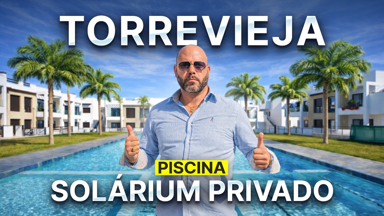 Obra nueva en Torrevieja – 3 dormitorios, solárium y piscina desde 285.000 €